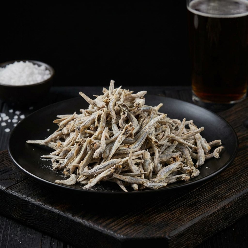 Dried Anchovy — Small Salted Fish, Eaten Whole