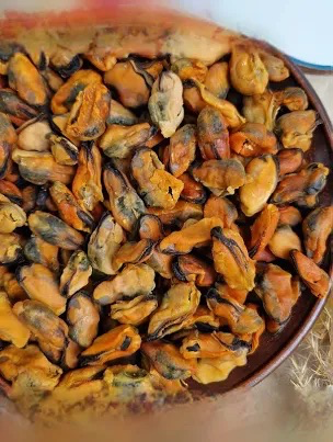 Сушена мідія