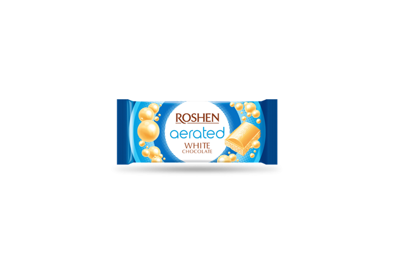 Roshen aerated white chocolate