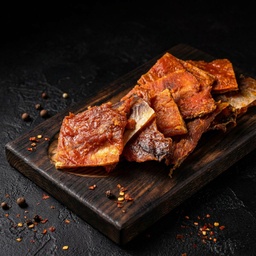 Dried Amber Fish with Pepper — Spicy Snack Strips